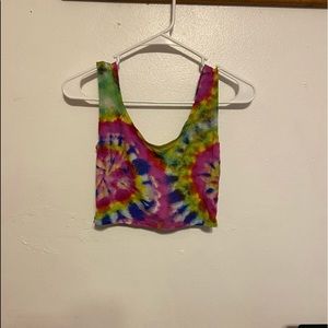 Absolutely ❤️ it! Tie Dye Cropped Tank Top